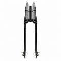 VINTAGE SPRINGER FRONT FORK-34inch-Narrow Black