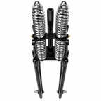 VINTAGE SPRINGER FRONT FORK-34inch-Narrow Black