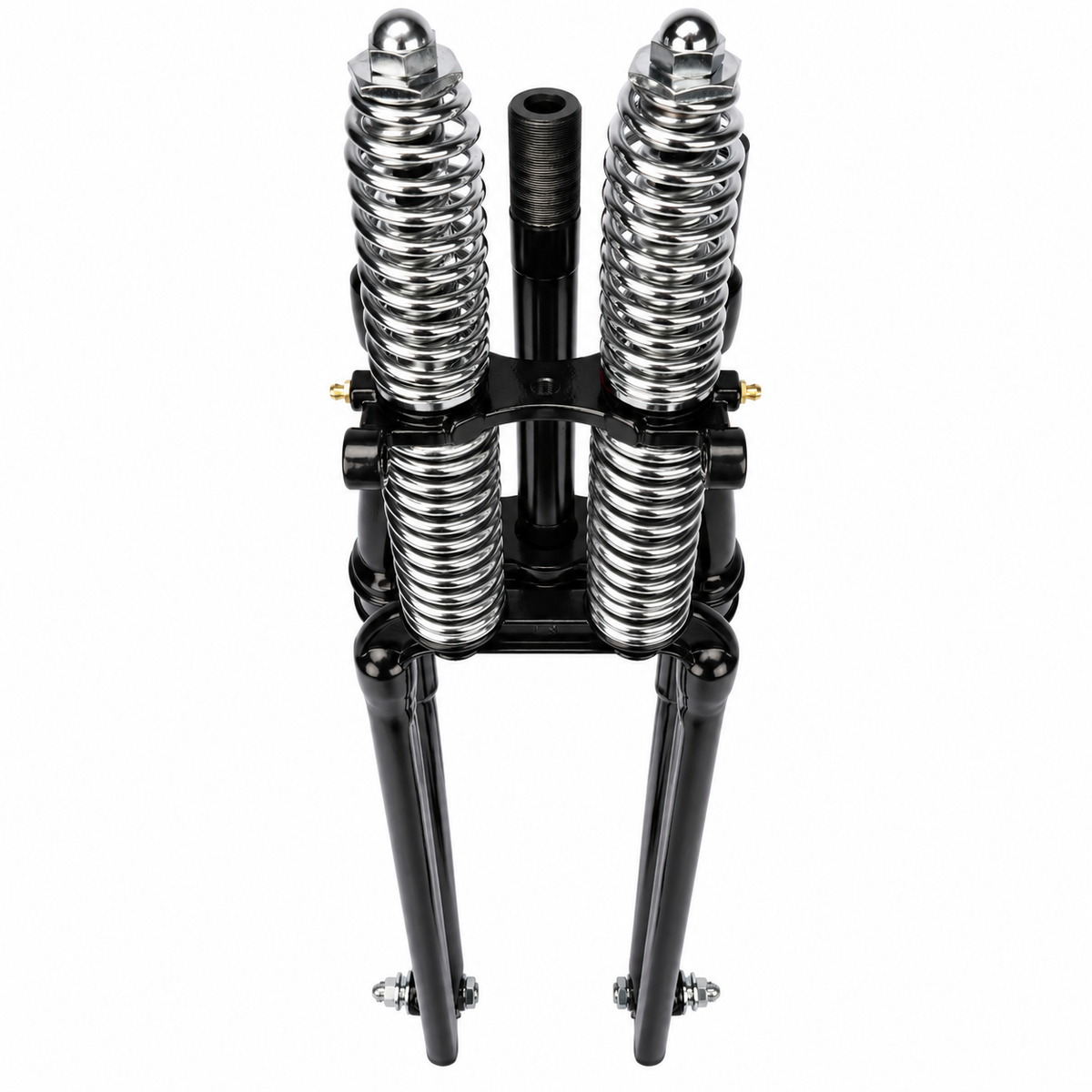 VINTAGE SPRINGER FRONT FORK-34inch-Narrow Black