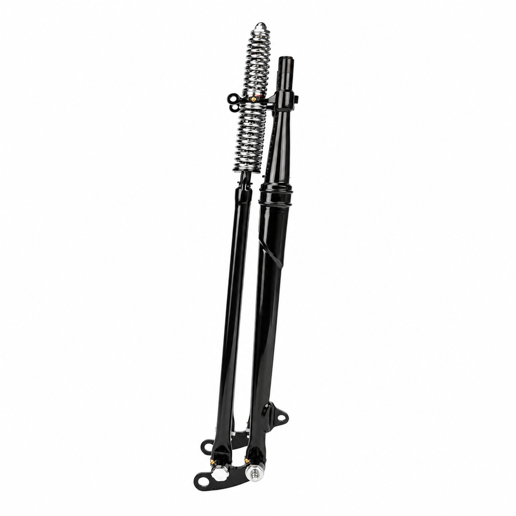 VINTAGE SPRINGER FRONT FORK-34inch-Narrow Black