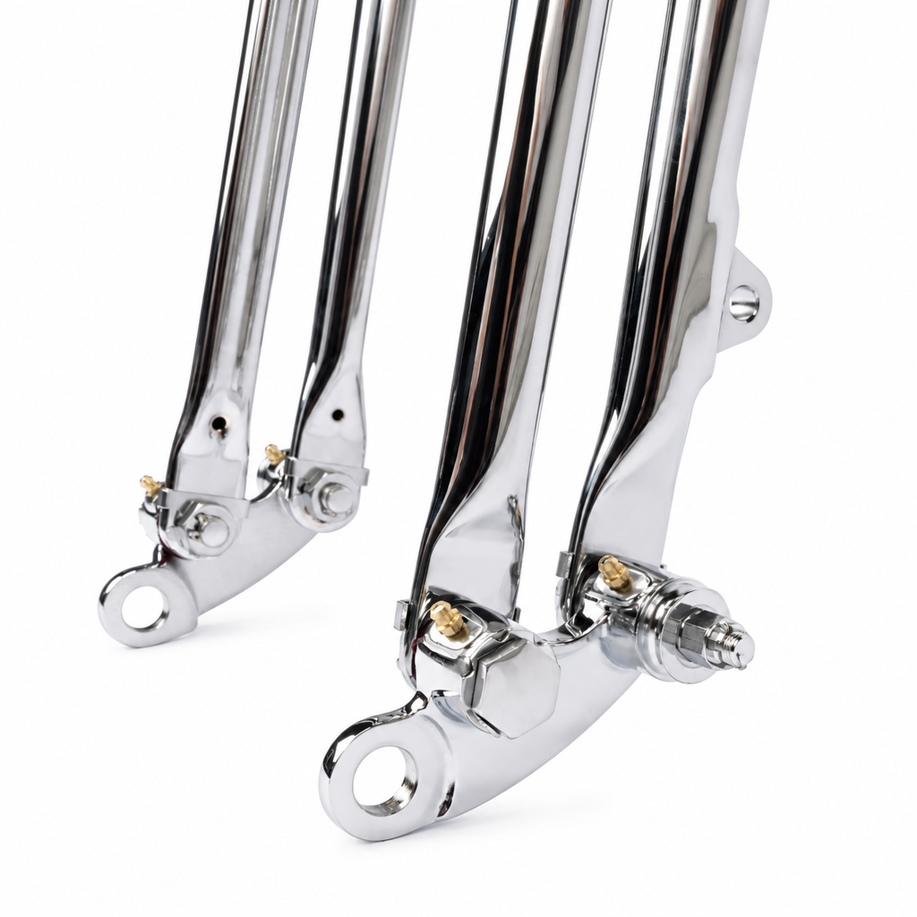 VINTAGE SPRINGER FRONT FORK-28inch-Wide-Chrome
