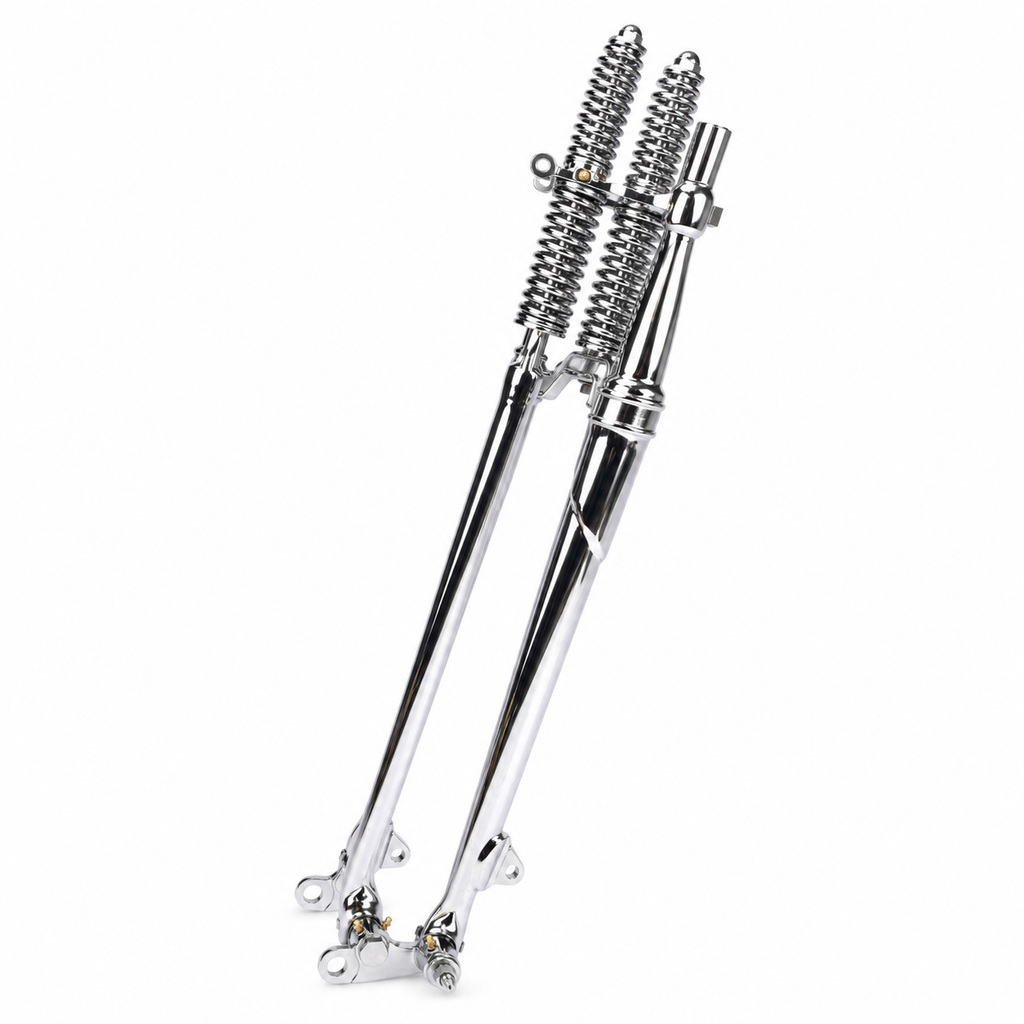 VINTAGE SPRINGER FRONT FORK-34inch-Narrow Chrome