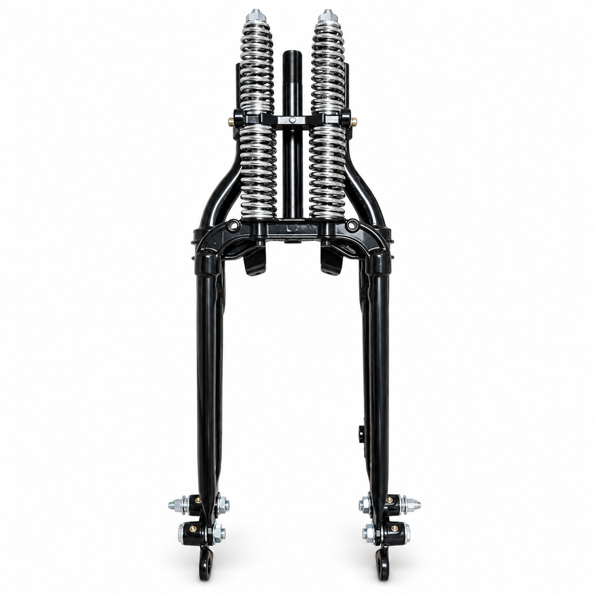 VINTAGE SPRINGER FRONT FORK-28inch-Wide Black